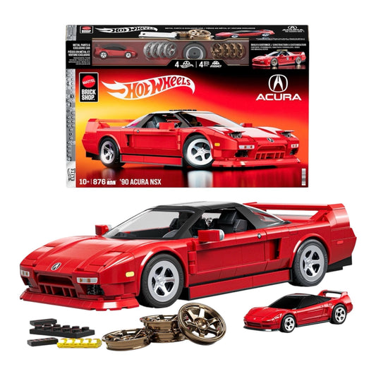Mattel Brick Shop Hot Wheels ‘90 Acura NSX
