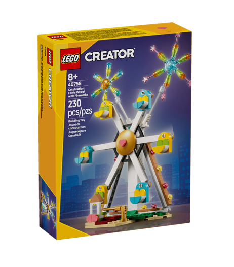 LEGO Exclusives:  Celebration: Ferris Wheel with Fireworks 40758