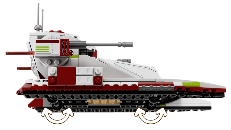 Star Wars:  Republic Fighter Tank 75342