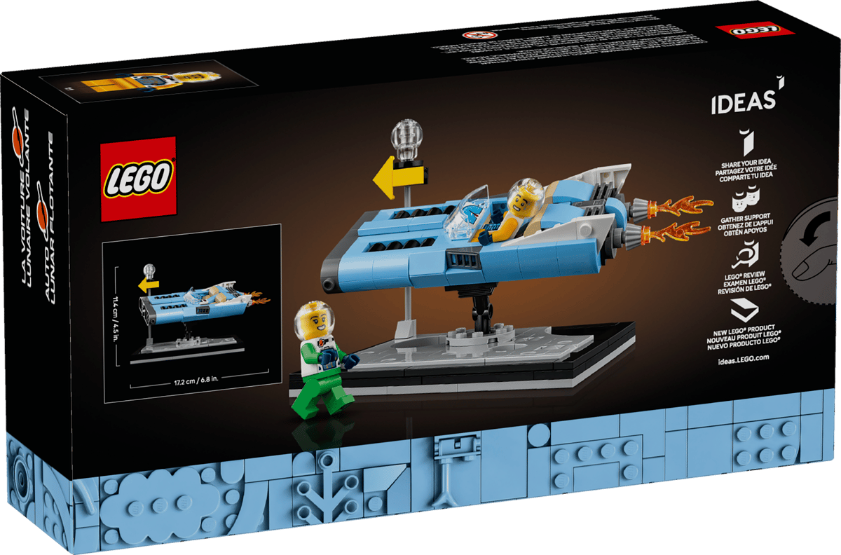 Ideas: Flying Moon Car 40789