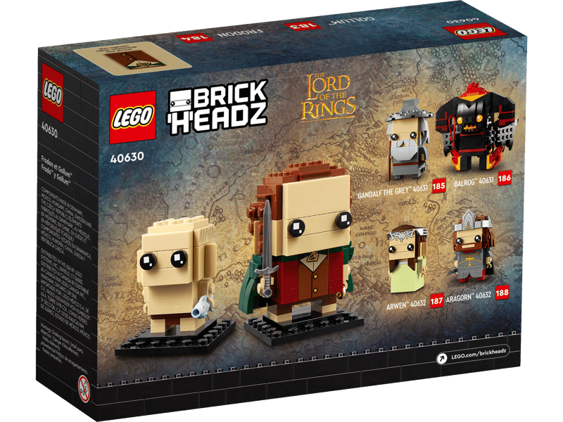 BrickHeadz:  Frodo & Gollum 40630