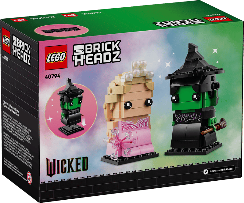 BrickHeadz:  Elphaba & Glinda Figures 40794
