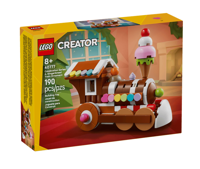 LEGO Exclusives:  Celebration Series: Gingerbread Train Ornament 40777