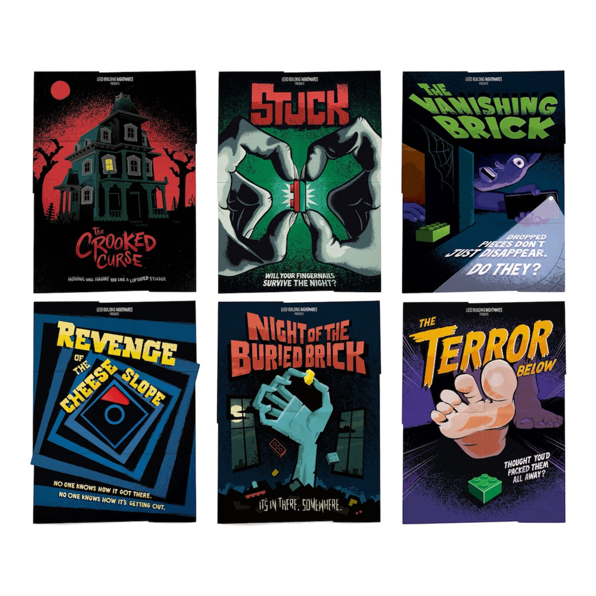 LEGO Exclusives:  Horror Movie Themed Poster Set