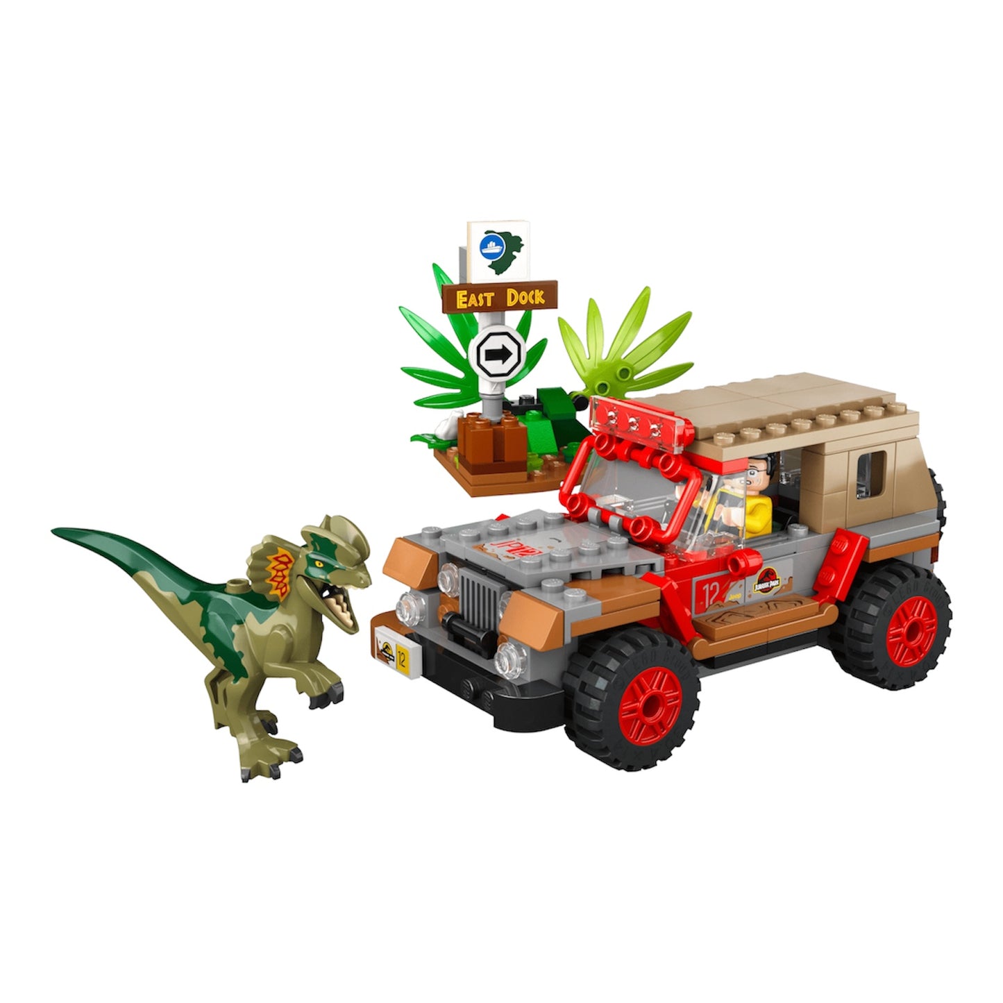 Jurassic World: Dilophosaurus Ambush 76958