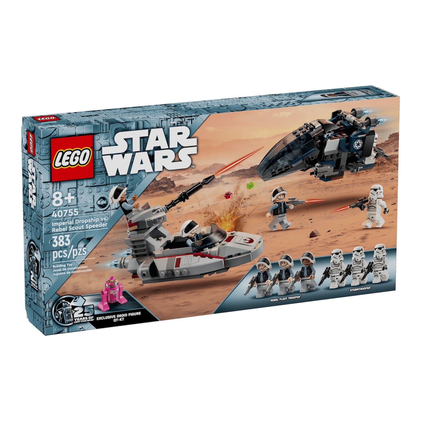Star Wars: Imperial Dropship vs. Rebel Scout Speeder 40755