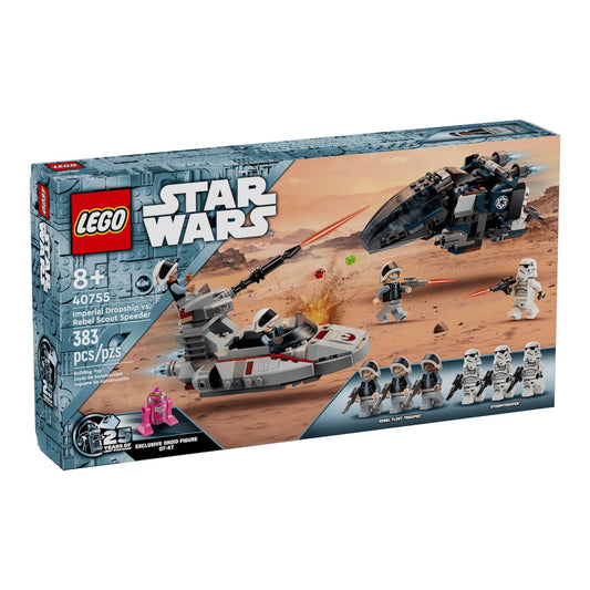Star Wars: Imperial Dropship vs. Rebel Scout Speeder 40755