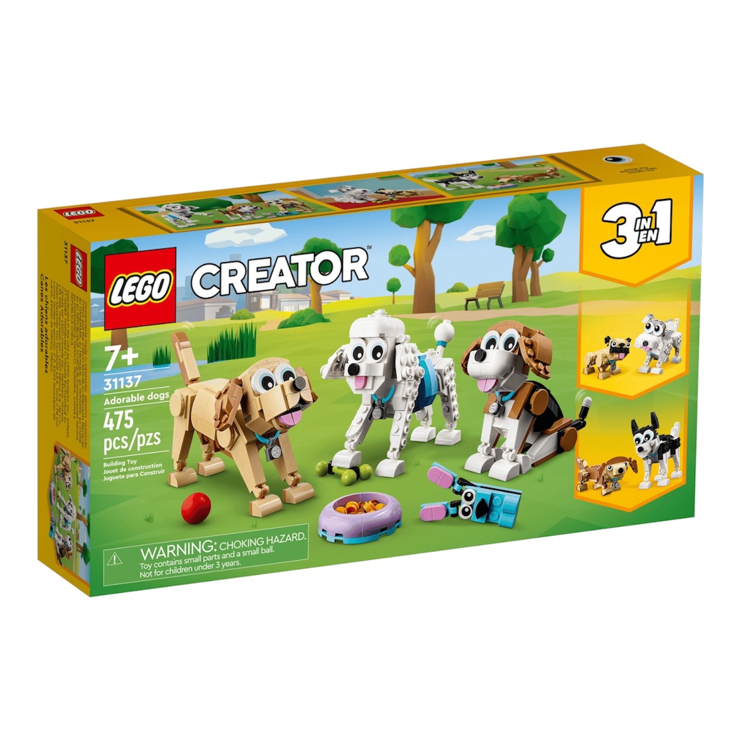Creator 3 in 1: Adorable Dogs 31137