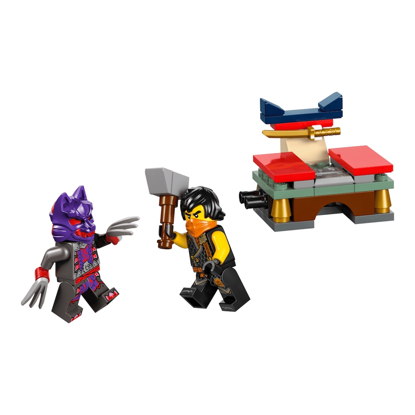 Ninjago: Tournament Training Ground & Kai and Rapton's Temple Battle 30675