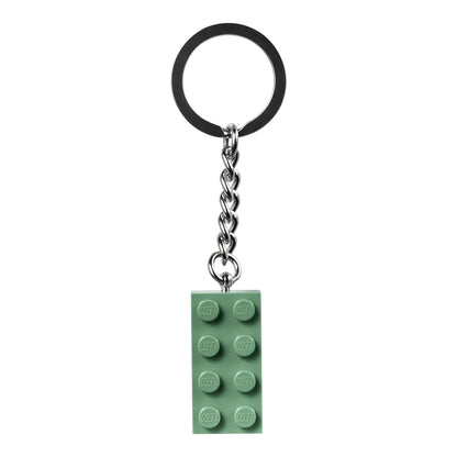 LEGO: 2x4 Sand Green Key Chain 854159