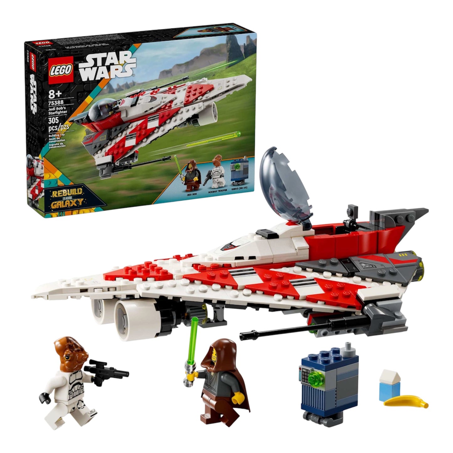 Star Wars: Jedi Bob’s Starfighter 75388