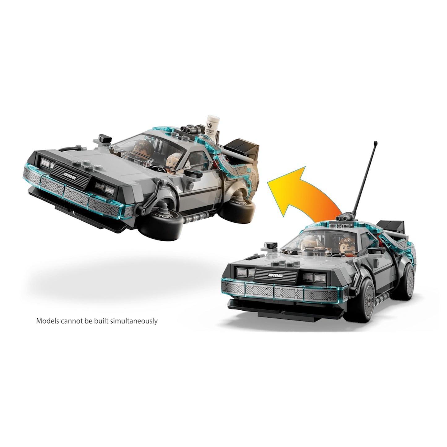 Speed Champions: Time Machine from Back to the Future 77256 (Delorean)