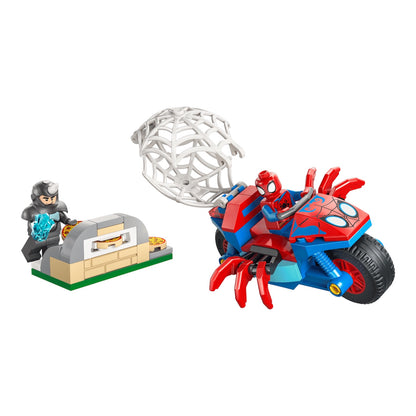 Marvel: Spidey on his Motorcycle vs. Rhino 11206