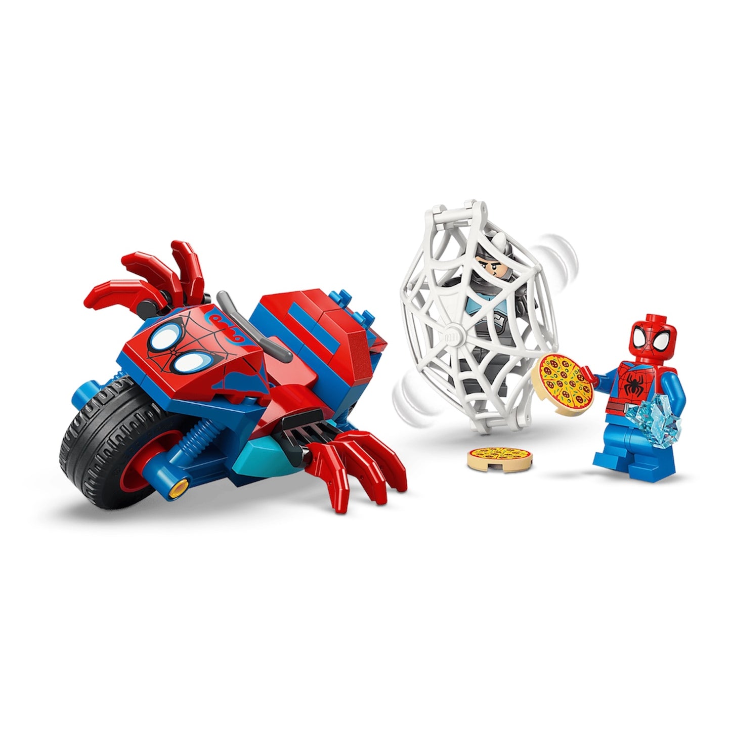 Marvel: Spidey on his Motorcycle vs. Rhino 11206