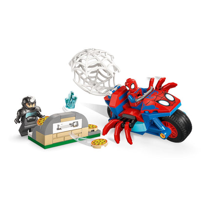 Marvel: Spidey on his Motorcycle vs. Rhino 11206