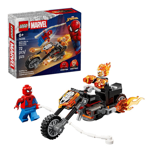 Marvel: Spider-Man vs. Ghost Rider Motorcycle 76335