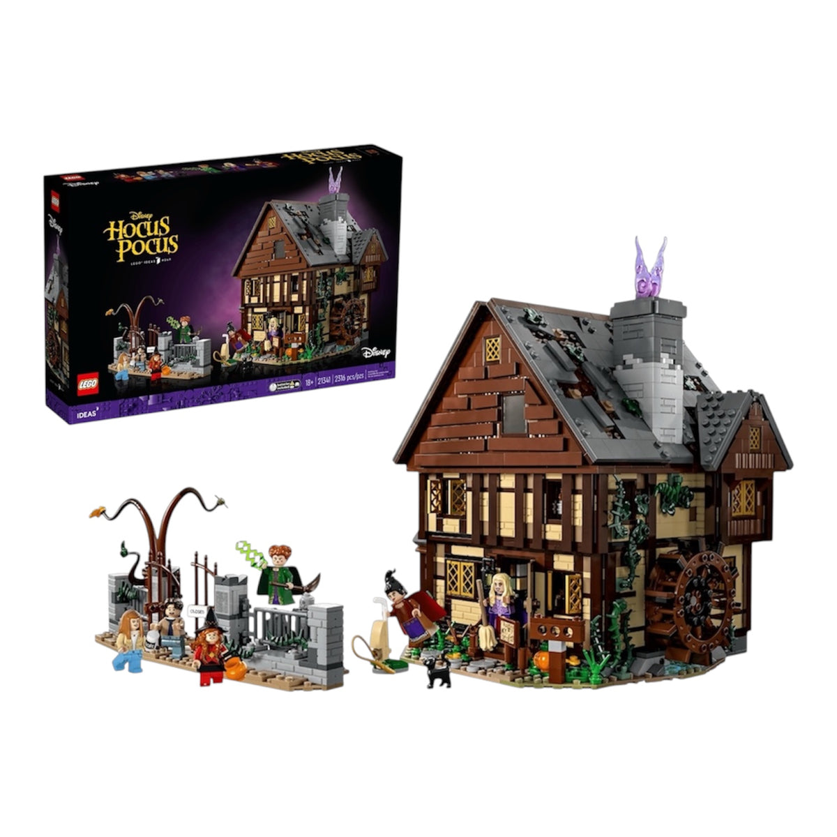 IDEAS: Disney Hocus Pocus The Sanderson Sisters' Cottage 21341