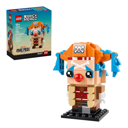 Brickheadz: One Piece Buggy the Clown Figure 40800