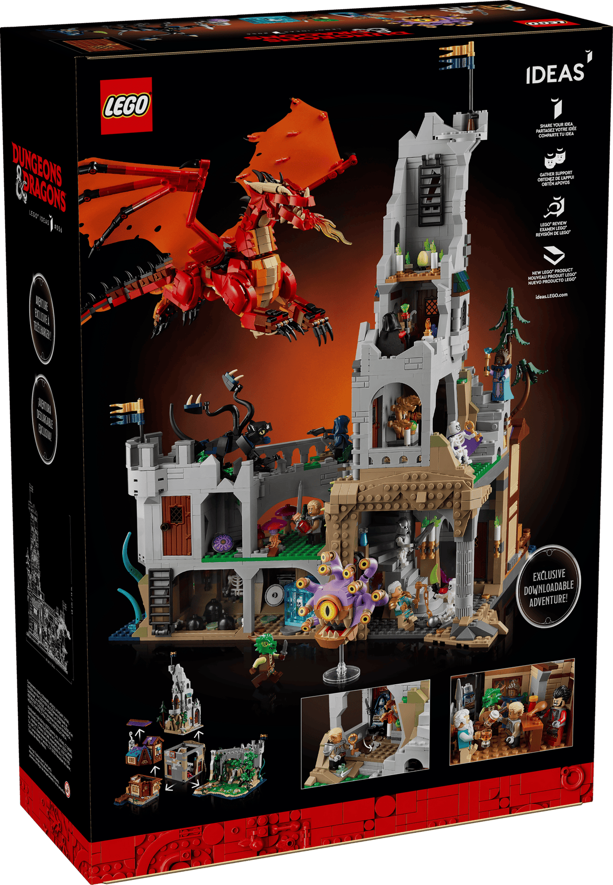 Ideas: Dungeons and Dragons Red Dragon's Tale 21348