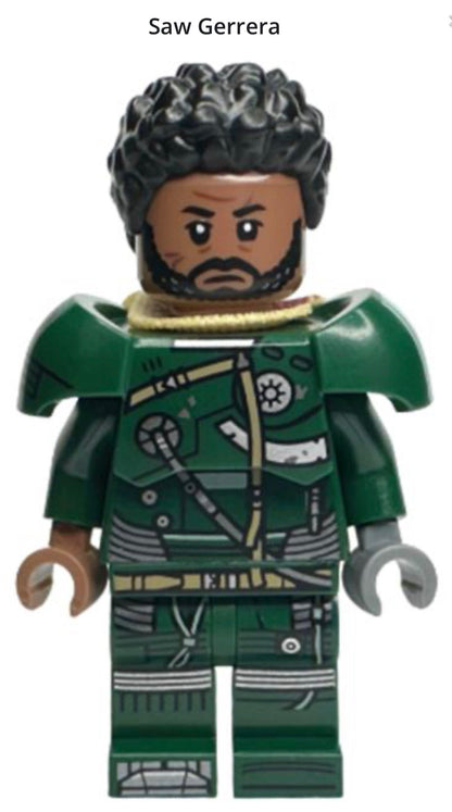 LEGO Star Wars 25th Anniversary Saw Gerrera Minifigure 75383