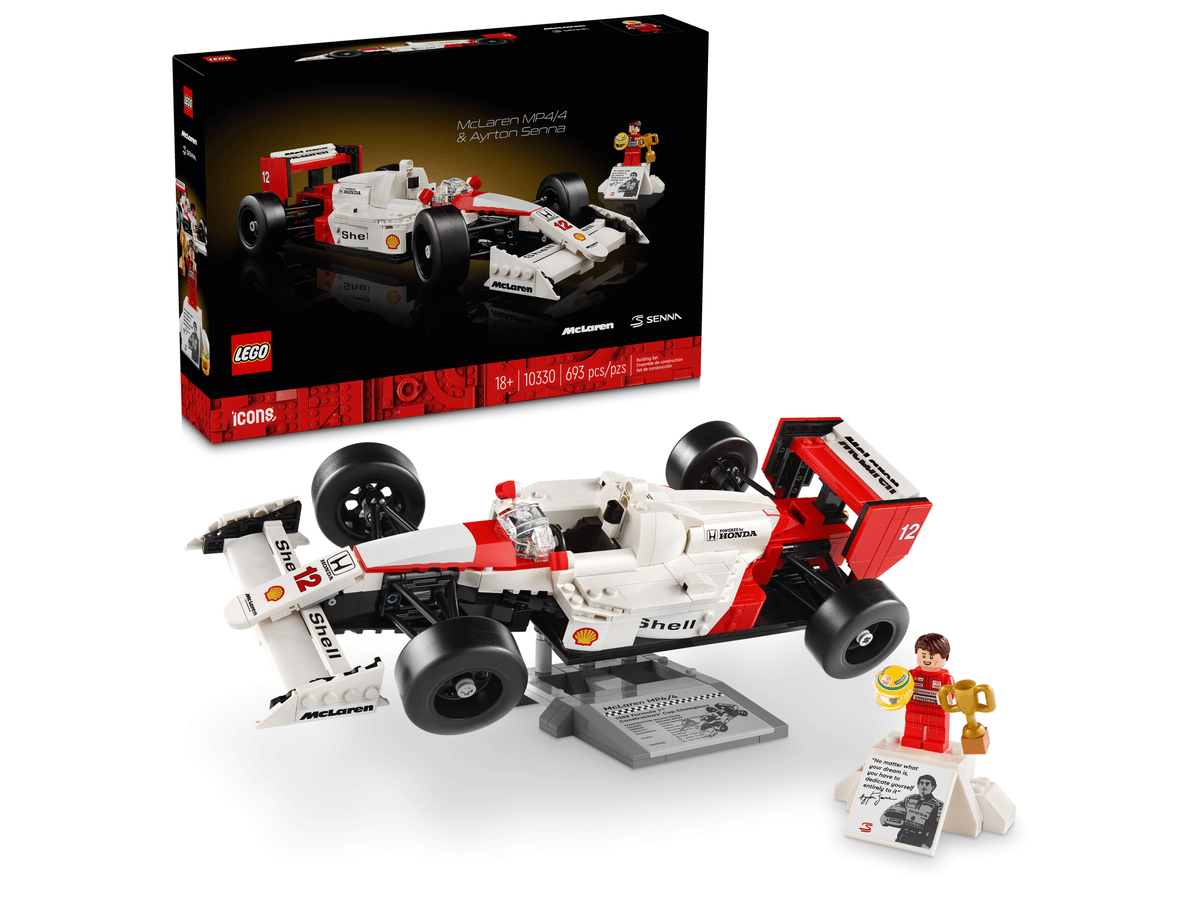 Icons: McLaren MP4/4 & Ayrton Senna 10330
