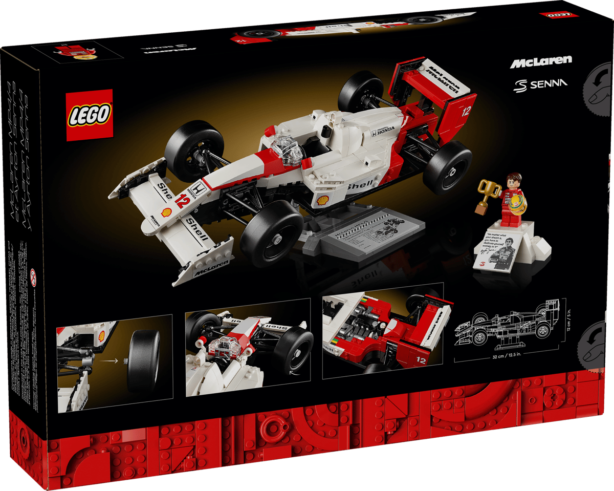 Icons: McLaren MP4/4 & Ayrton Senna 10330