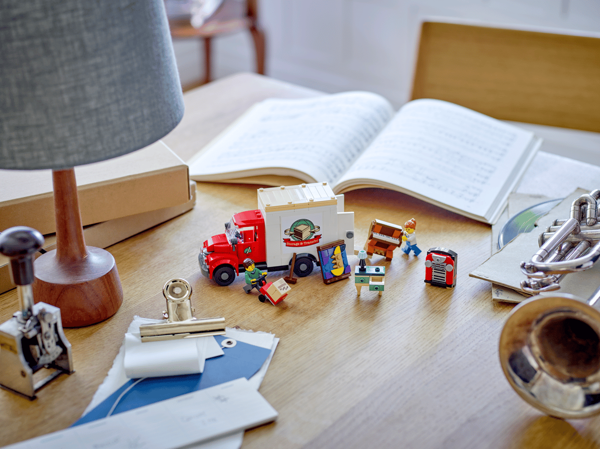 Icons: Moving Truck 40586