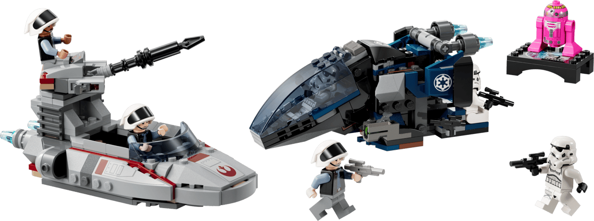 Star Wars: Imperial Dropship vs. Rebel Scout Speeder 40755