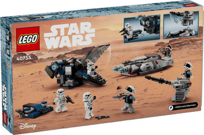 Star Wars: Imperial Dropship vs. Rebel Scout Speeder 40755