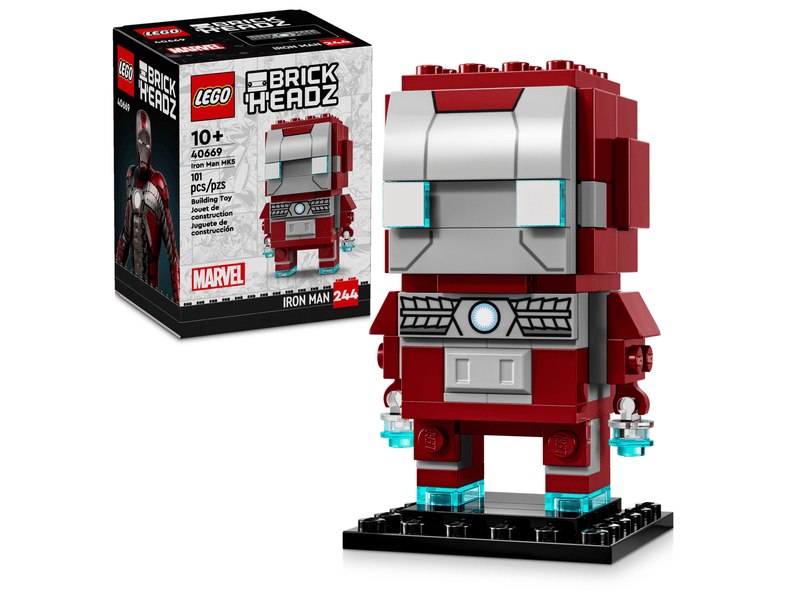 BrickHeadz:  Iron Man MK5 40669