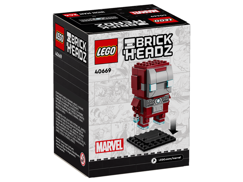 BrickHeadz:  Iron Man MK5 40669