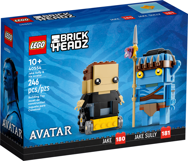 BrickHeadz:  Jake Sully & His Avatar 40554
