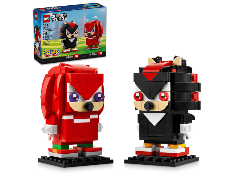 BrickHeadz:  Knuckles & Shadow 40672