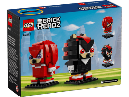 BrickHeadz:  Knuckles & Shadow 40672