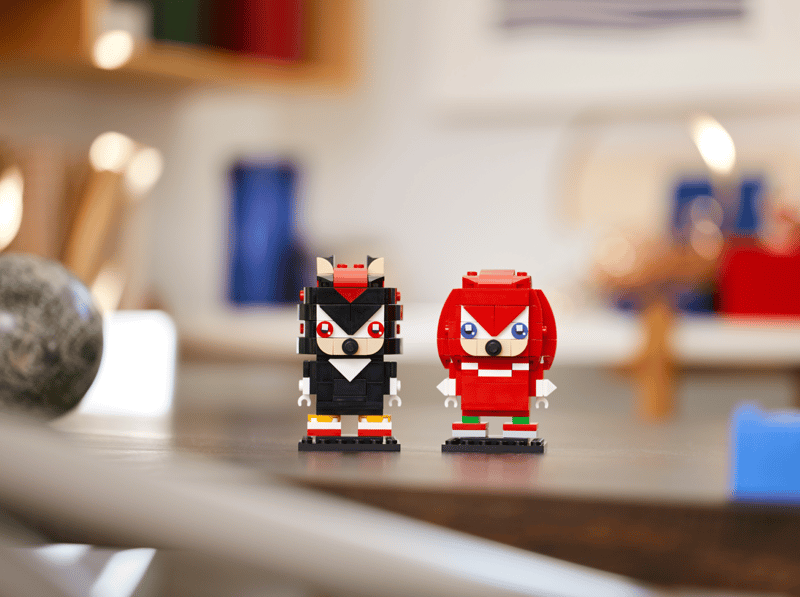 BrickHeadz:  Knuckles & Shadow 40672