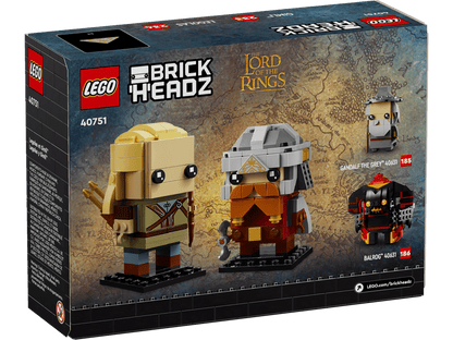 BrickHeadz:  Legolas & Gimli 40751