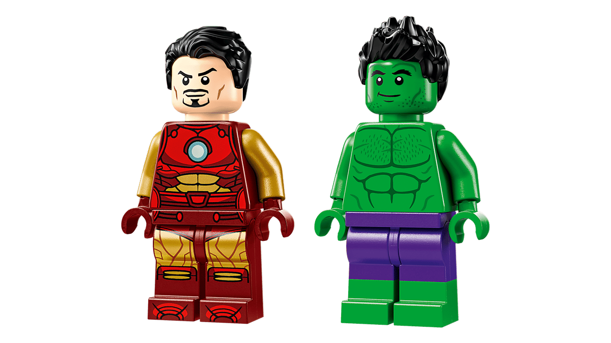 Marvel: Iron Man with Bike and The Hulk 76287