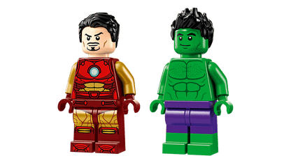Marvel: Iron Man with Bike and The Hulk 76287