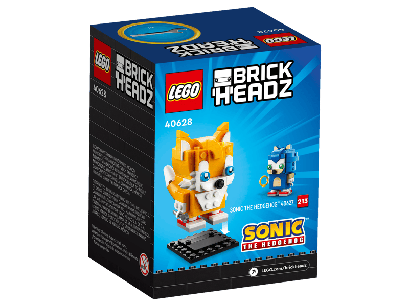 BrickHeadz:  Miles "Tails" Prower 40628