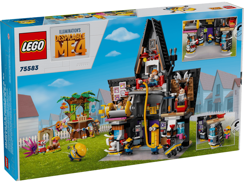 Despicable ME4:  Minions and Gru's Family Mansion 75583