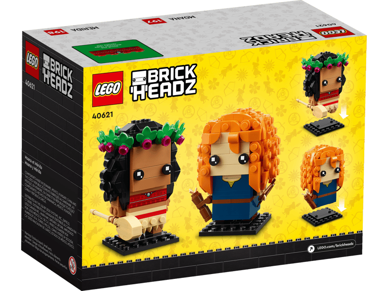 BrickHeadz:  Moana & Merida 40621