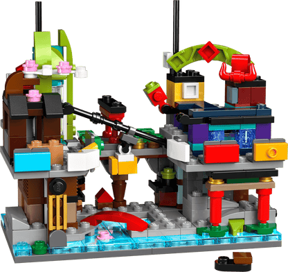 LEGO Exclusives:  Micro NINJAGO CIty Markets 40706