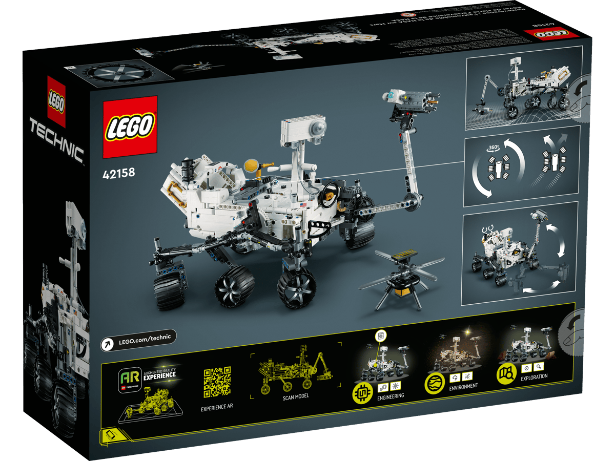 Technic:  NASA Mars Rover Perseverance 42158