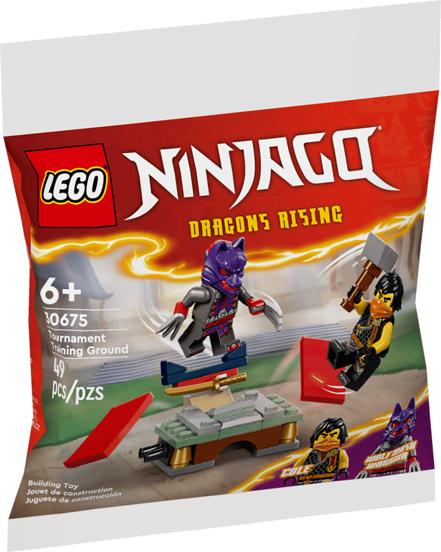 Ninjago: Tournament Training Ground & Kai and Rapton's Temple Battle 30675