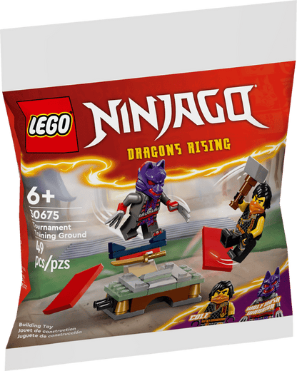 Ninjago: Tournament Training Ground & Kai and Rapton's Temple Battle 30675