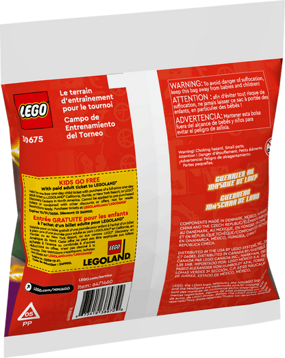 Ninjago: Tournament Training Ground & Kai and Rapton's Temple Battle 30675