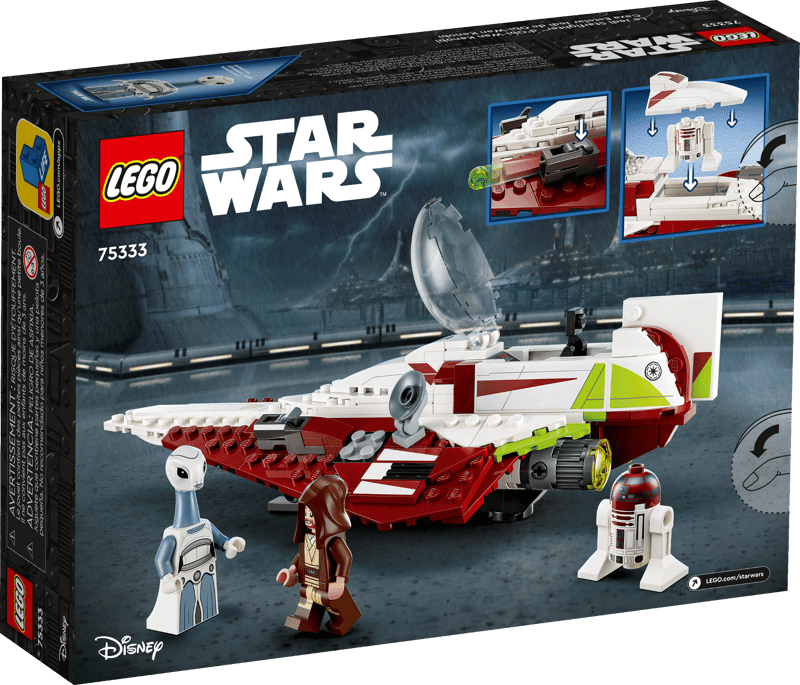 Star Wars:  Obi-Wan Kenobi's Jedi Starfighter 75333