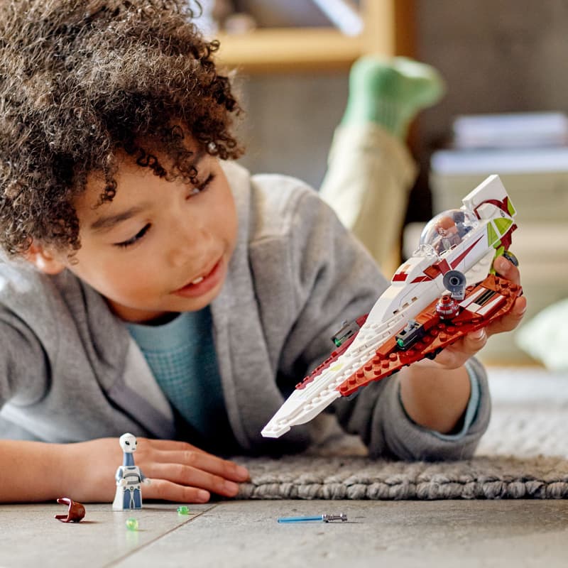 Star Wars:  Obi-Wan Kenobi's Jedi Starfighter 75333