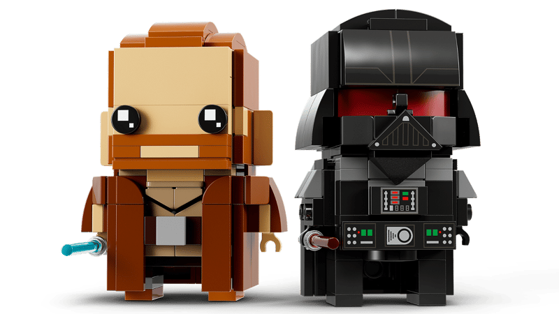 BrickHeadz:  Obi-Wan Kenobi & Darth Vader 40547