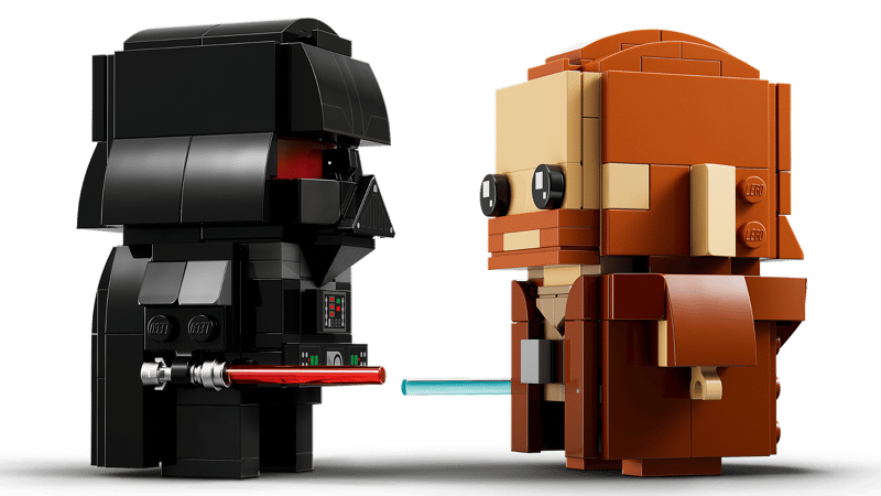 BrickHeadz:  Obi-Wan Kenobi & Darth Vader 40547